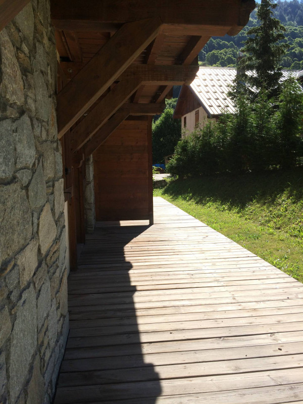 TERRASSE  - APPARTEMENT CHALETS DE MARIE C1 - LA GRAND VY VALLOIRE