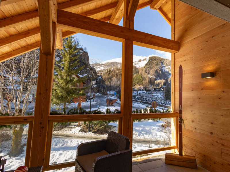 BALCON - CHALET LE STRATO 1 - VALLOIRE CENTRE BALCON - CHALET LE STRATO 1 - VALLOIRE CENTRE