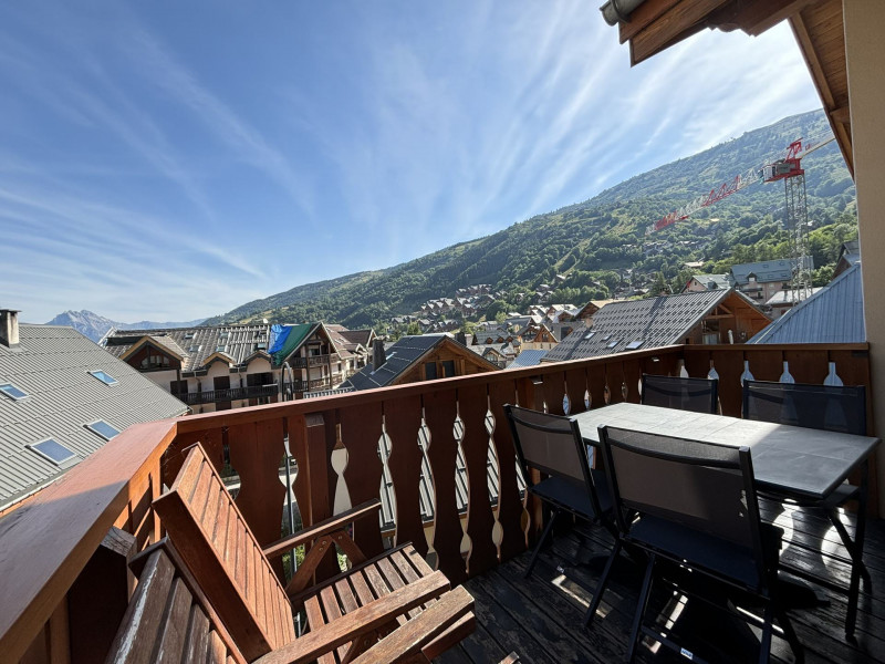 BALCON - APPARTEMENT ROCHES FLEURIES B6 - VALLOIRE CENTRE BALCON - APPARTEMENT ROCHES FLEURIES B6 - VALLOIRE CENTRE