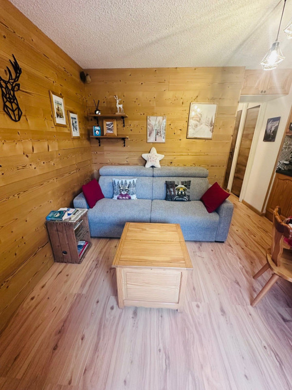 SALON - STUDIO ALTAIR 117 - VALLOIRE CENTRE LE CLOS DES ETOILES - VALLOIRE RESERVATIONS 