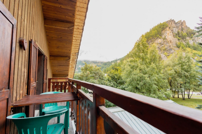 VUE BALCON- APPARTEMENT ARGENTIERE 2 - VALLOIRE LA BORGE