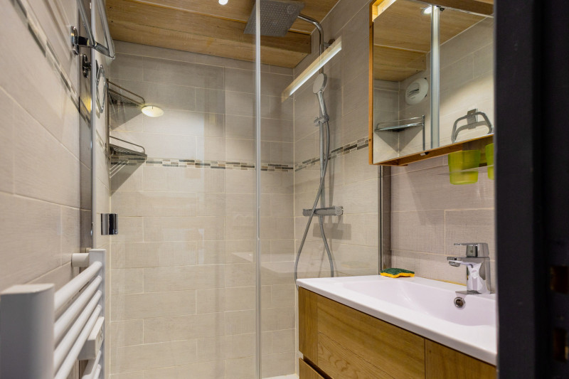 SALLE D'EAU - STUDIO BETELGEUSE 41 LE CLOS DES ETOILES - VALLOIRE CENTRE SALLE D'EAU - STUDIO BETELGEUSE 41 LE CLOS DES ETOILES - VALLOIRE CENTRE