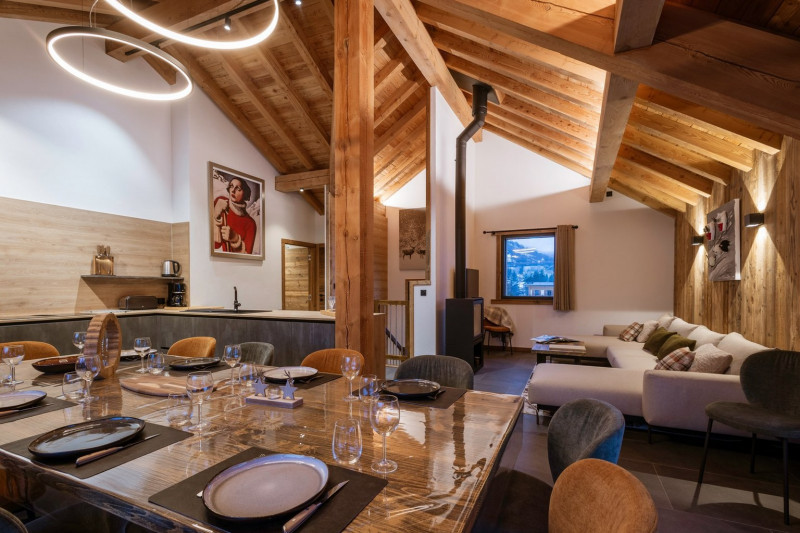 COIN REPAS - CHALET LE CERVIN  - VALLOIRE LES VERNEYS-VALLOIRE RESERVATIONS COIN REPAS - CHALET LE CERVIN  - VALLOIRE LES VERNEYS-VALLOIRE RESERVATIONS