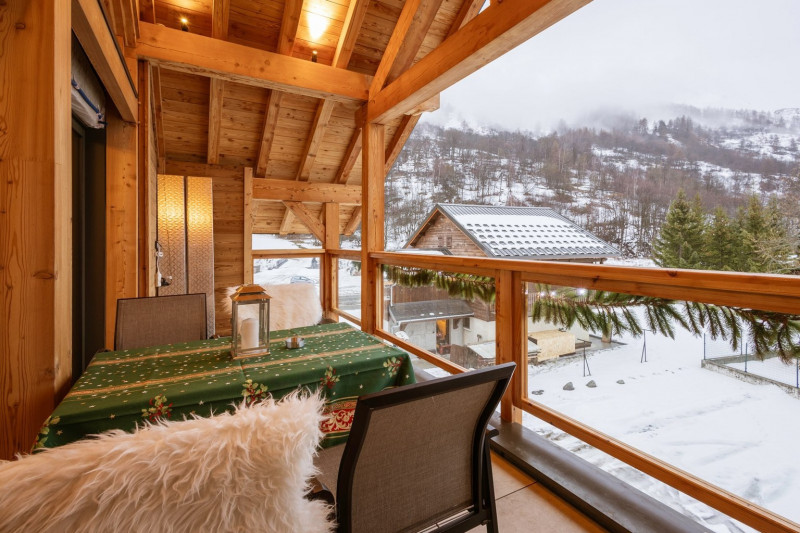 BALCON- CHALET LE CERVIN  - VALLOIRE LES VERNEYS-