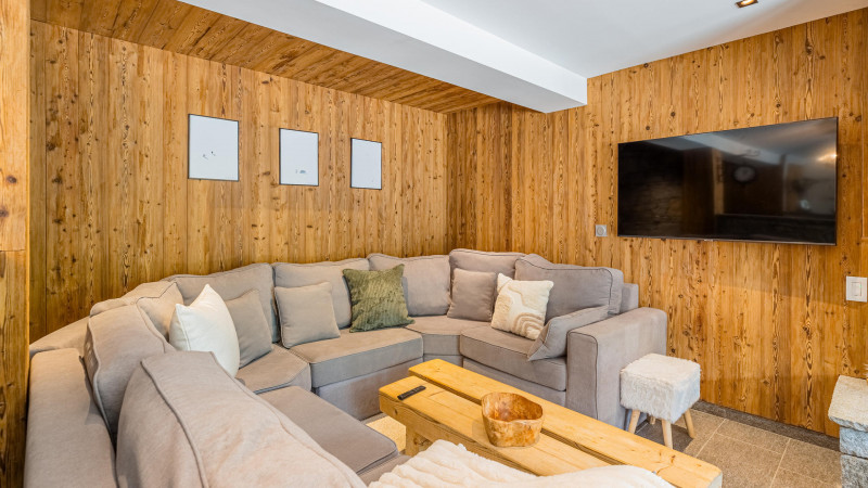 SALON - APPARTEMENT CLOS FONTAINE LE REFUGE - HAMEAU LE COL - VALLOIRE RESERVATIONS