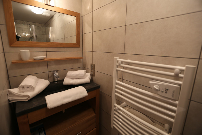 SALLE D'EAU - APPARTEMENT EPINETTE 004 - VALLOIRE CENTRE - VALLOIRE RESERVATIONS