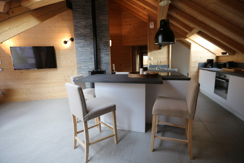 CUISINE- APPARTEMENT EPINETTE 301 - VALLOIRE CENTRE - VALLOIRE RESERVATIONS