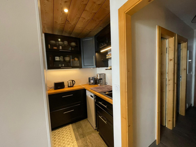 CUISINE - VIEUX MOULIN APPARTEMENT B22 - VALLOIRE CENTRE