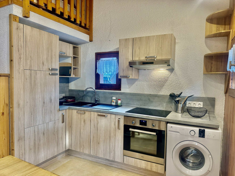 CUISINE - STUDIO BERGERS 110 - VALLOIRE CENTRE - LE CLOS DES ETOILES