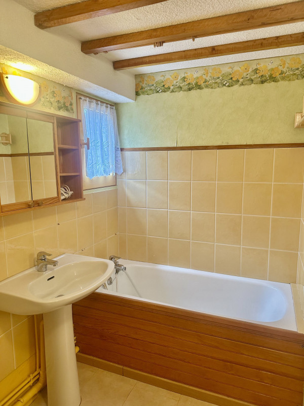 SALLE DE BAINS - STUDIO BERGERS 110 - VALLOIRE CENTRE - LE CLOS DES ETOILES