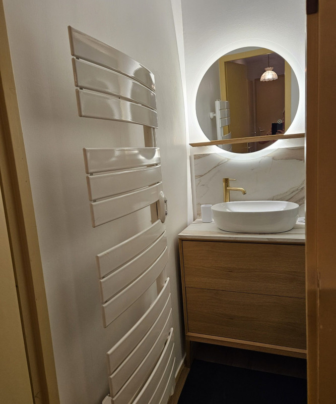 SALLE D'EAU - APPARTEMENT ERIDAN 408 - VALLOIRE CENTRE