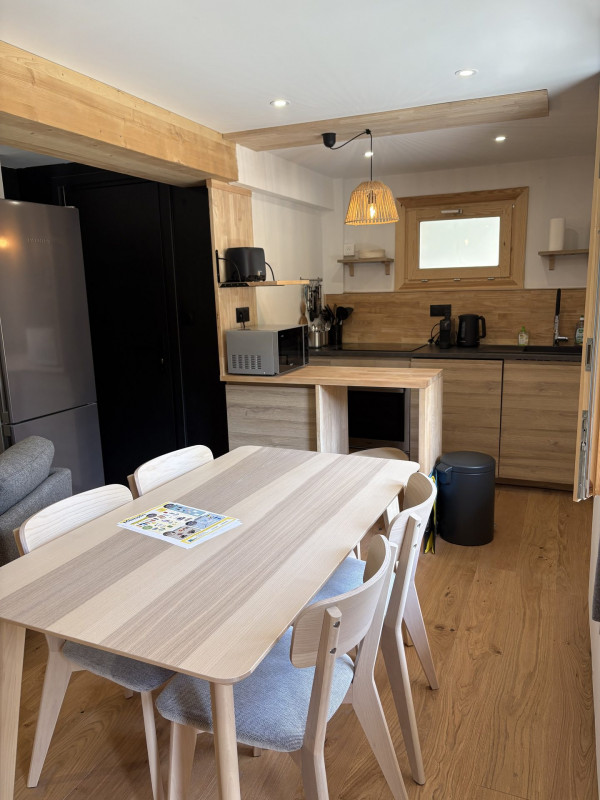 CUISINE - CHALET LES MARMOTTES - APPARTEMENT RDC - VALLOIRE CENTRE