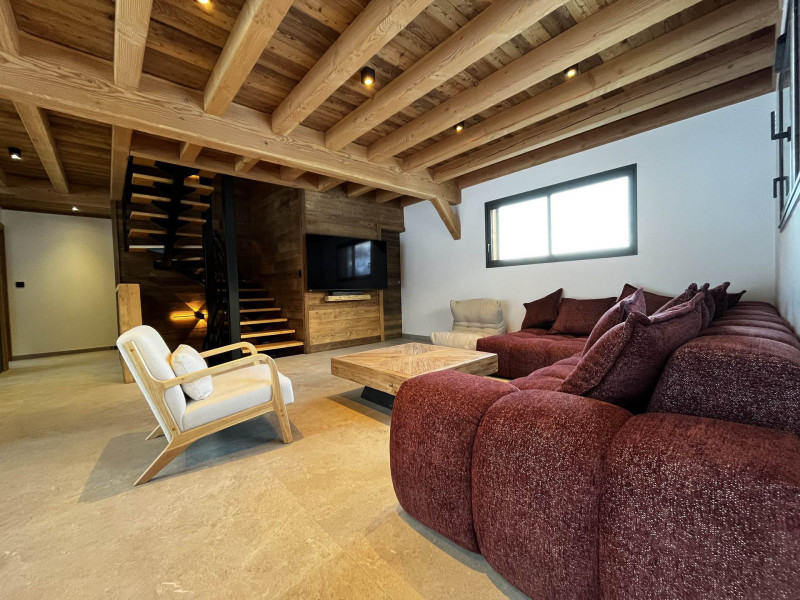 SALON - CHALET L'OREE - VALLOIRE LA RUAZ - VALLOIRE RESERVATIONS