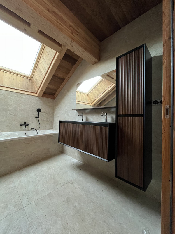 SALLE DE BAINS NIV +2 - CHALET L'OREE - VALLOIRE LA RUAZ - VALLOIRE RESERVATIONS SALLE DE BAINS NIV +2 - CHALET L'OREE - VALLOIRE LA RUAZ - VALLOIRE RESERVATIONS