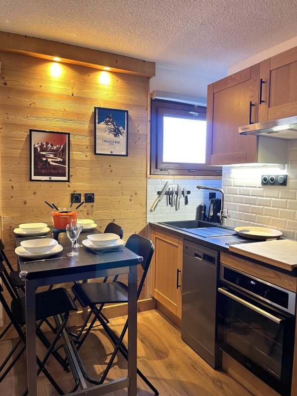 CUISINE - STUDIO ROCHER SAINT PIERRE 0A - VALLOIRE CENTRE CUISINE - STUDIO ROCHER SAINT PIERRE 0A - VALLOIRE CENTRE