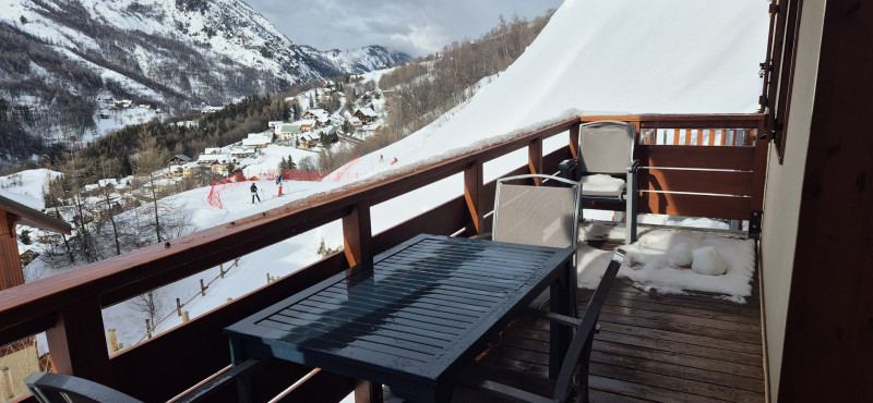 BALCON - APPARTEMENT CHALETS DE LA VALLEE D'OR ASTER 202 - CHARBONNIERES VALLOIRE