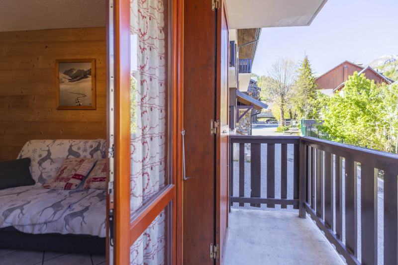 BALCON - STUDIO LES BERGERS 64 - CLOS DES ETOILES VALLOIRE CENTRE
