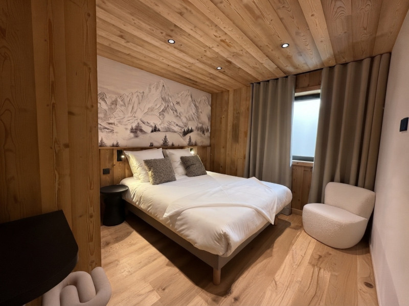CHAMBRE 1 - CHALET ALKIMIA - VALLOIRE LE CRET DU SERROZ CHAMBRE 1 - CHALET ALKIMIA - VALLOIRE LE CRET DU SERROZ