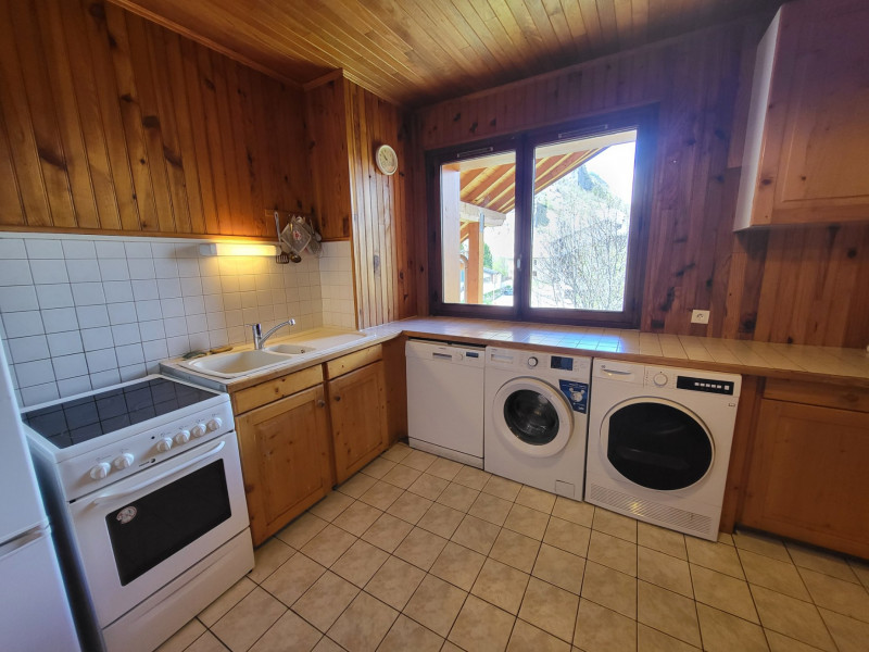 CUISINE CUISINE SEJOUR - APPARTEMENT CHALET PIERROT N°2 - VALLOIRE CENTRE CUISINE CUISINE SEJOUR - APPARTEMENT CHALET PIERROT N°2 - VALLOIRE CENTRE