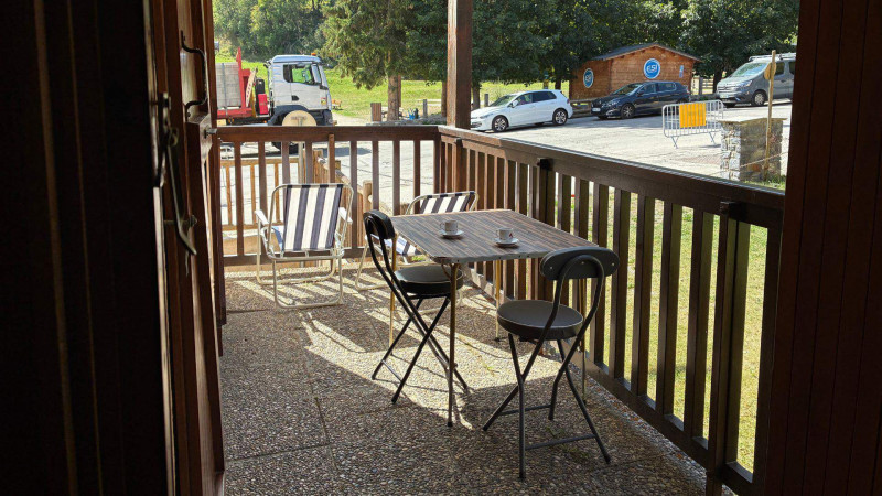 BALCON - APPARTEMENT LE CHAMOIS 8 - VALLOIRE CENTRE BALCON - APPARTEMENT LE CHAMOIS 8 - VALLOIRE CENTRE