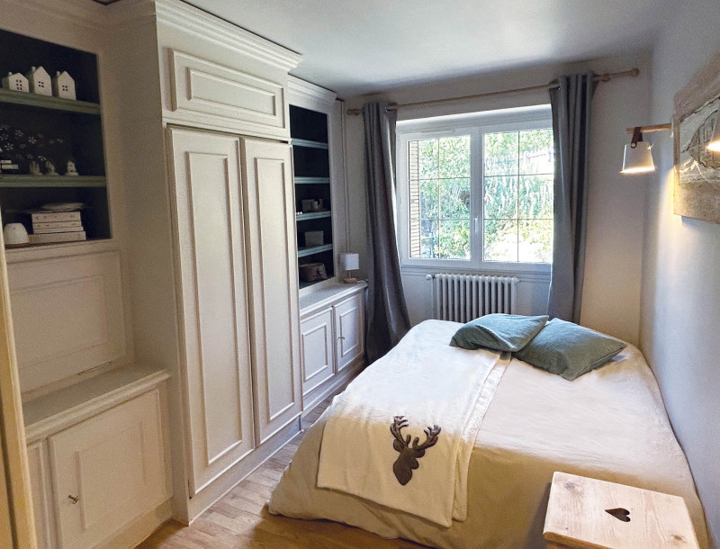 CHAMBRE - APPARTEMENT LOZETTE 01 - LA BORGE VALLOIRE - VALLOIRE RESERVATIONS