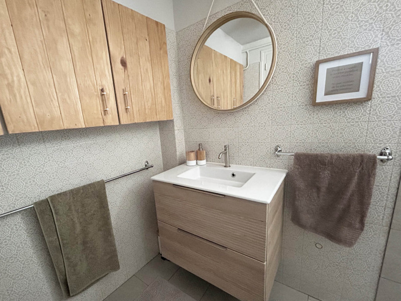 SALLE D'EAU - APPARTEMENT LOZETTE 01 - LA BORGE VALLOIRE - VALLOIRE RESERVATIONS