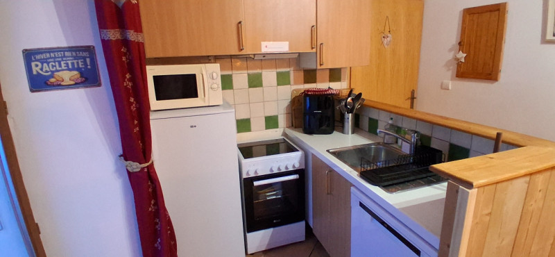 Coin cuisine - Maison La Marmotte RDC - Valloire La Ruaz