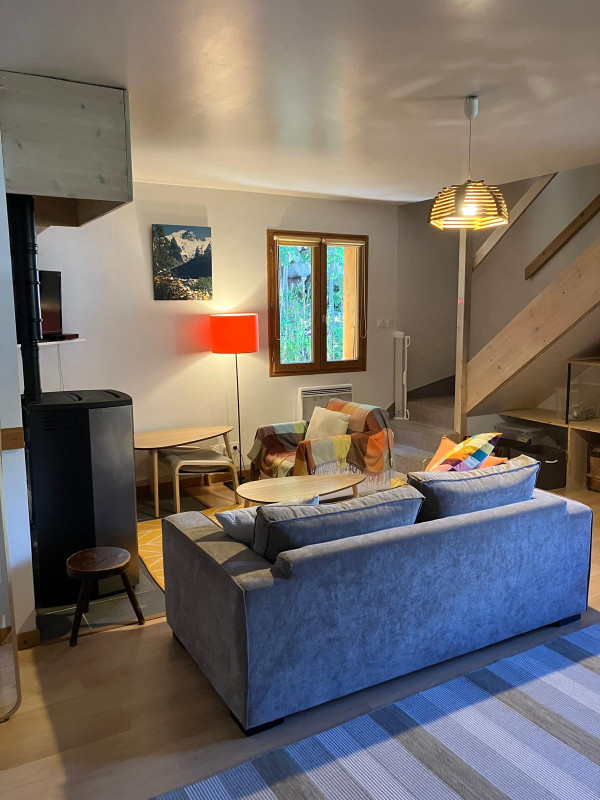 SALON SEJOUR - CHALET LE SAPIN BLANC - VALLOIRE MOULIN BENJAMIN - VALLOIRE RESERVATIONS