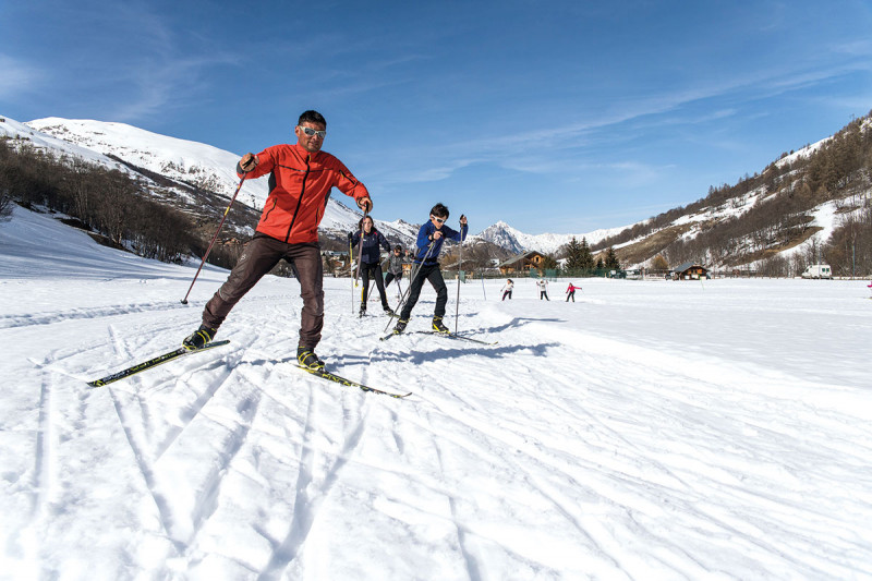 Séance ski de fond avec Nordik Gliss - Valloire Réservations