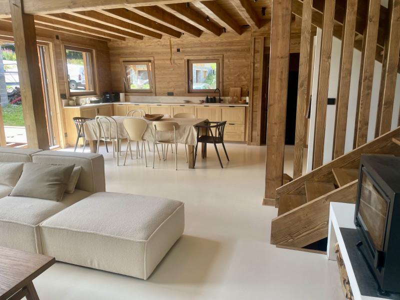 Séjour - Chalet Alerça -  Les Casses Valloire 