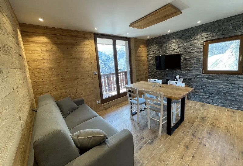 Séjour - Les Balcons de Valloire - 1er Etage - Valloire Réservations