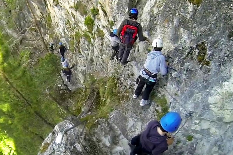 via ferrata valloire