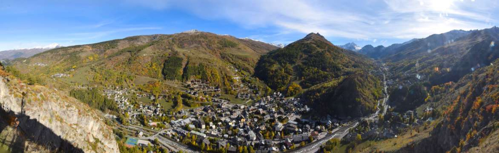 Webcam Valloire, village (depuis Poingt Ravier)