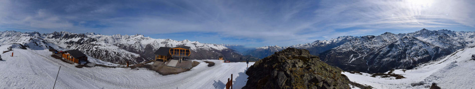 Webcam Valloire, sommet du Crey du Quart (arrivée télésiège Brive 2)