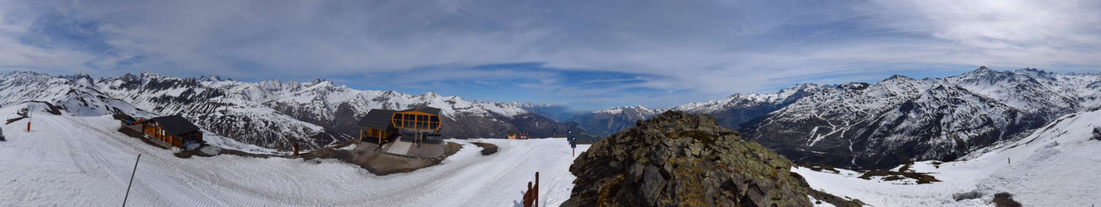 Webcam Valloire, sommet du Crey du Quart (arrivée télésiège Brive 2)