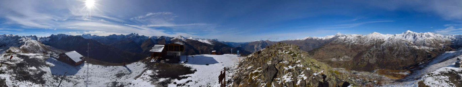 Webcam Valloire, sommet du Crey du Quart (arrivée télésiège Brive 2)