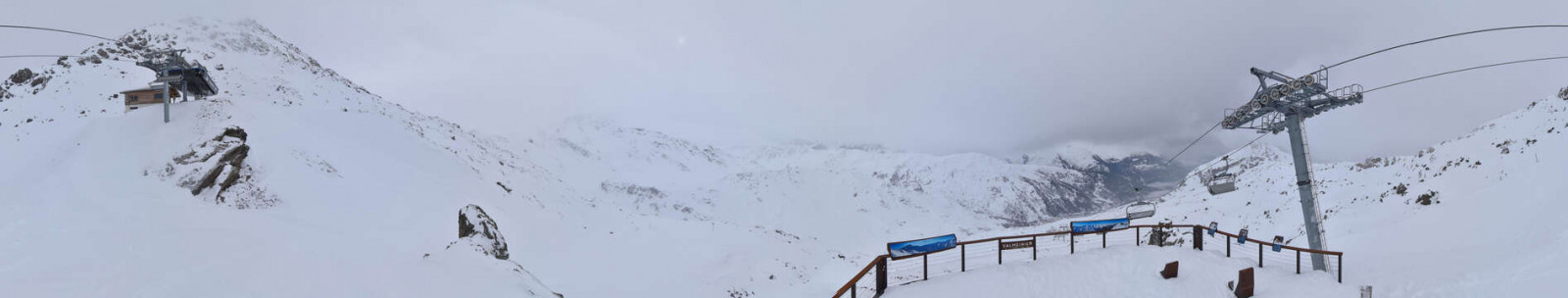 Webcam Valmeinier, sommet du Gros Crey (arrivée télésiège Sandonière)