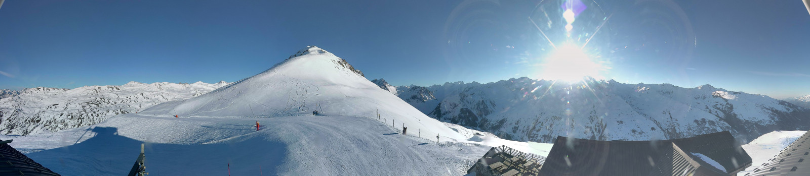 Webcam Valloire, Sétaz (arrivée télésiège Cornafond)