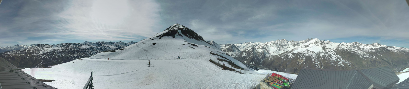 Webcam Valloire, Sétaz (arrivée télésiège Cornafond)