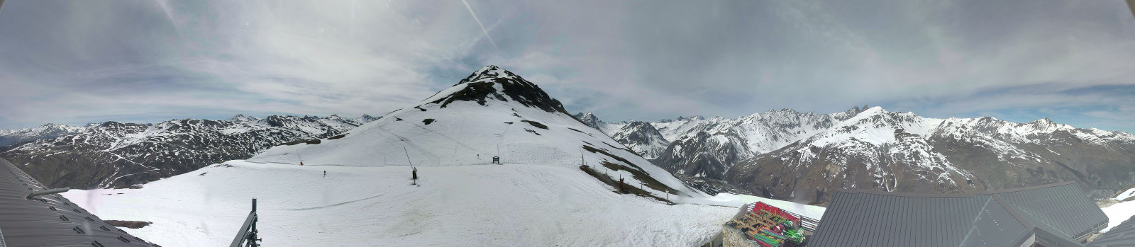 Webcam Valloire, Sétaz (arrivée télésiège Cornafond)